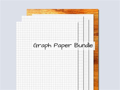 Graph Paper Printable Note Taking Paper PDF Graph Grid Paper - Etsy Canada