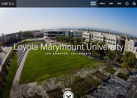 Loyola Marymount University - Awwwards Nominee