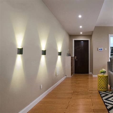 Up Down Led Wall Light | Aluminum 2W Modern LED Wall Light Up Down Sconce Lighting ... | Wall ...