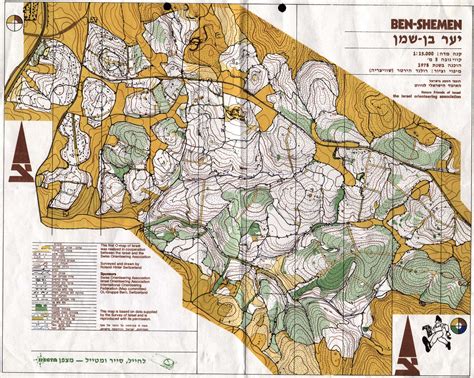 History of orienteering maps by countries