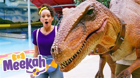 Meekah meets Stanley the Dinosaur: an educational video for kids that ...