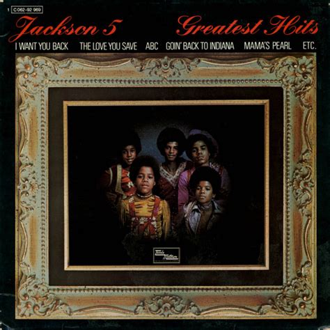 Jackson 5 – Greatest Hits (1972, Vinyl) - Discogs