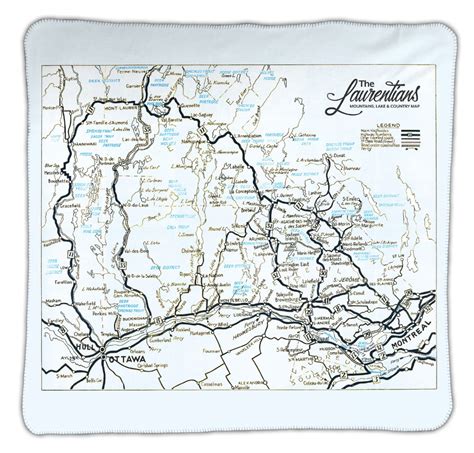 Laurentians Map Collection — Jaxx & Marbles