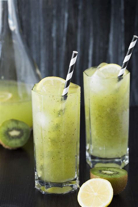 Kiwi Lemonade Recipe ~ Lincy's Cook Art