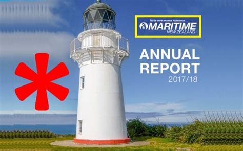 Maritime New Zealand Annual Report 2017-18 | MaritimeCyprus