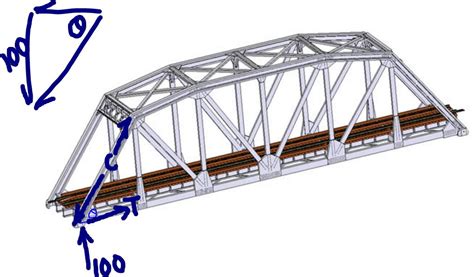 Truss Bridge Drawing at GetDrawings | Free download