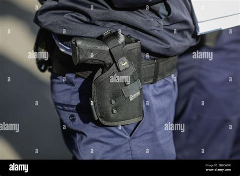 Police gun holster hi-res stock photography and images - Alamy