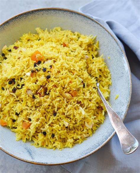 Basmati Rice Pilaf with Dried Fruit and Almonds - Once Upon a Chef