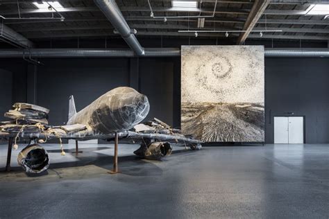 Anselm Kiefer's life-size lead sculptures of battered war planes ...