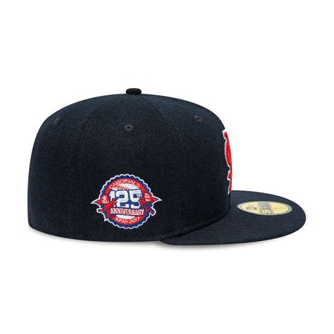 Official New Era MLB 125th Anniversary St. Louis Cardinals Wool Navy 59FIFTY Fitted Cap B9861 ...