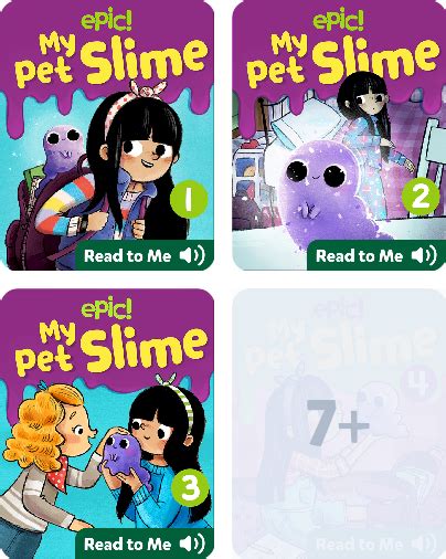 My Pet Slime Series Children's Book Collection | Discover Epic Children's Books, Audiobooks ...