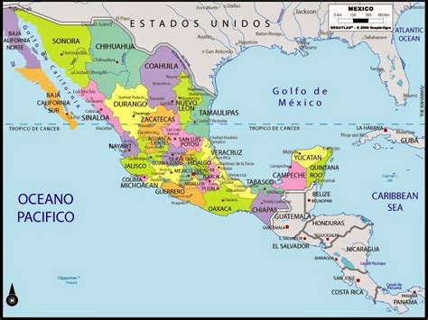 Mapa De Estados Unidos Estados Y Capitales