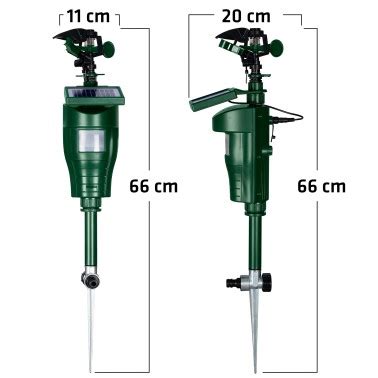 Motion Activated Sprinkler - With Solar Panel