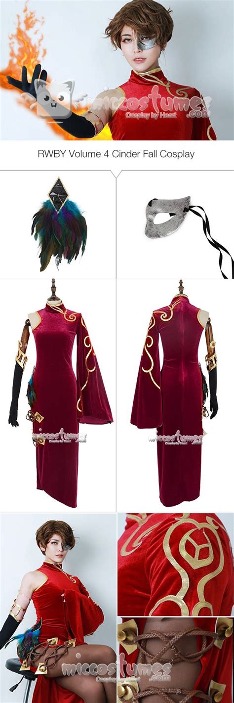 RWBY Volume 4 Cinder Fall Cosplay Costume | Cosplay costumes, Plus size cosplay, Halloween outfits