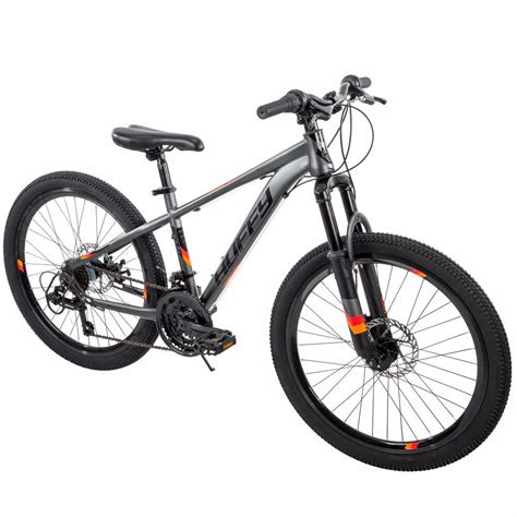 Boys' Mountain Bike 24" Bicycle 21-Speed Suspensiom with Disc Brakes ...