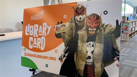 El Paso libraries celebrate Library Card Signup Month with limited ...