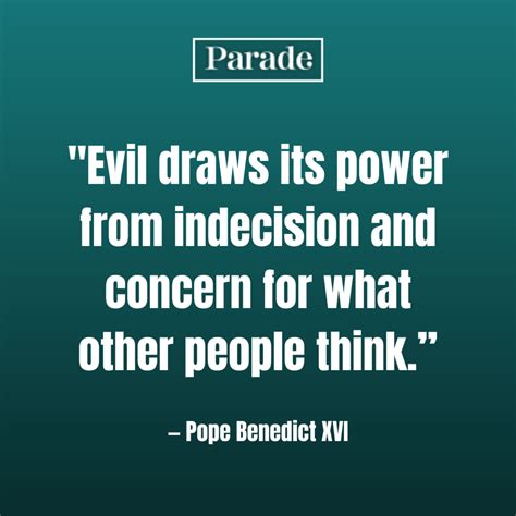 20 Inspiring Pope Benedict Quotes - Parade