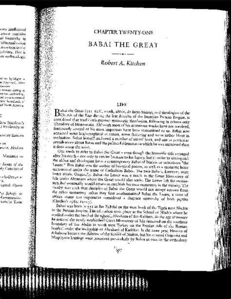 (PDF) Babai the Great