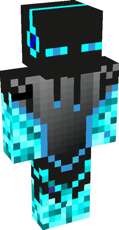 Minecraft Skin Editor | Blue enderman | Tynker