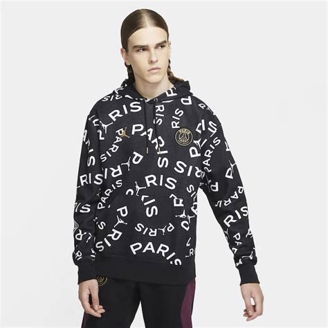 Air Jordan 4 PSG Allover Print Hoodie | SneakerFits.com