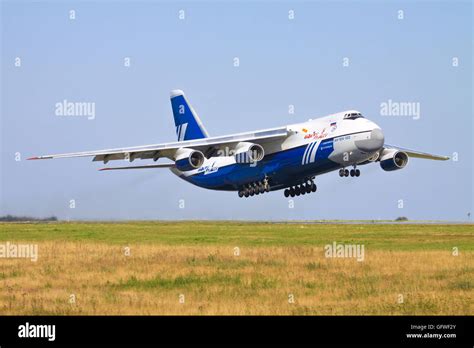 Hahn/Germany September12, 2012: Antonov An124 from Polet Flight Antonov at Hahn Airport Stock ...