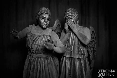 Weeping Angel Cosplay from Doctor Who by Katie & Katrina, Photographer is Zeron Xepher https ...