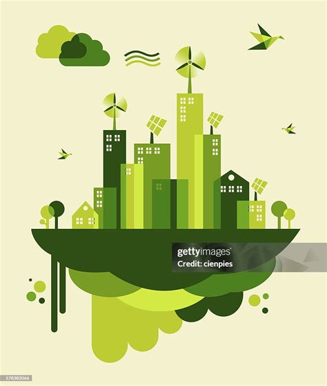 Green City Concept High-Res Stock Photo - Getty Images