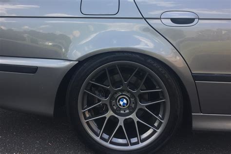 BMW E39 5 Series with 18" ARC-8 Wheels in Anthracite