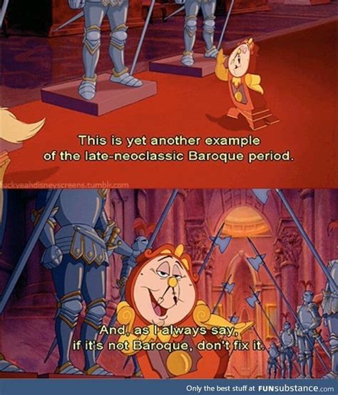 Beauty And The Beast Cogsworth Quotes - ShortQuotes.cc