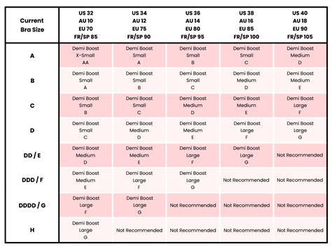 Sizing information All of BOOMBA – BOOMBA ID