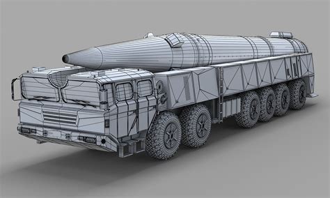 Chinese df-26 missile 3D model - TurboSquid 1287936