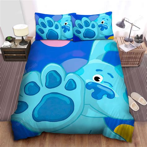 Blue's Clues Bed Sheets Duvet Cover Bedding Sets - HomeFavo