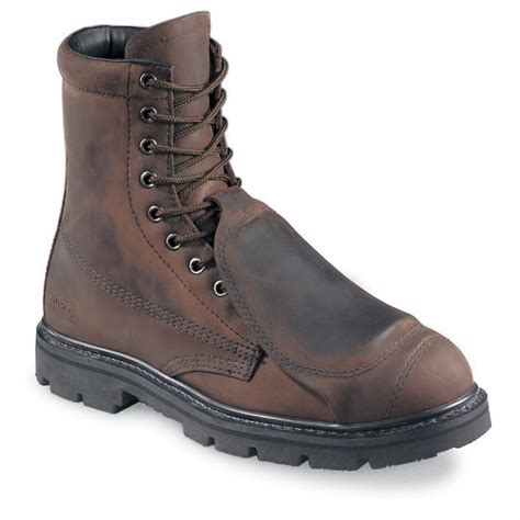 Men's WORX® by Red Wing® Shoes 5489 8" Steel Toe EH Metatarsal Boots ...