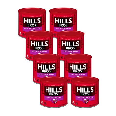 Amazon.com : Hills Bros 100% Colombian Ground Coffee, Dark Roast - 100% ...