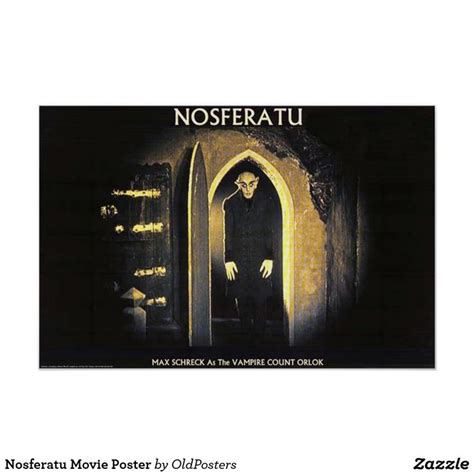 Nosferatu Movie Poster | Zazzle | Movie posters, Movie posters vintage ...