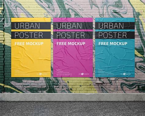 Urban Poster Mockup – Coretan