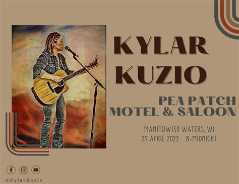 Kylar Kuzio | Pea Patch Motel & Saloon, Pea Patch Motel & Saloon, Manitowish Waters, 28 July to ...