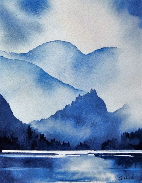 Grasmere Watercolour Weekend workshop | Monochromatic art, Monochrome painting, Watercolor ...