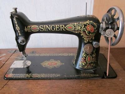 1918 Singer Model 66 Red Eye Treadle Sewing Machine | #131438329