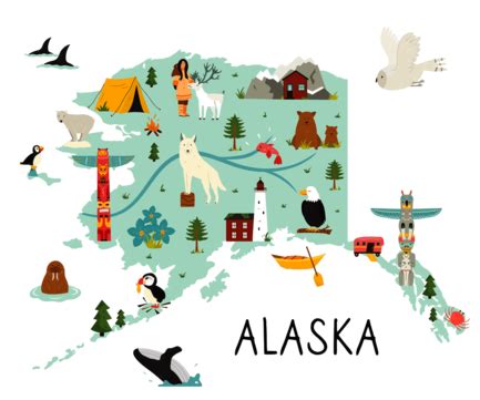 Alaska Animals Clipart For Kids