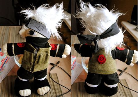 Kakashi Hatake plushie by martek97 on DeviantArt