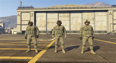 US Army Outfits for Protagonists - GTA5-Mods.com