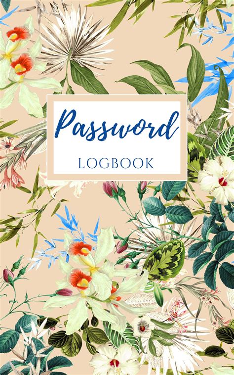 This is the perfect book to track and keep all your password ...