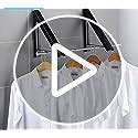 Amazon.com: KK5 Folding Clothes Hanger - Aluminium Retractable Clothes ...