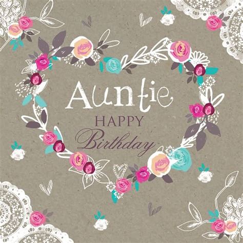 Happy Birthday | Happy birthday cards, Birthday wishes for aunt, Happy birthday aunt