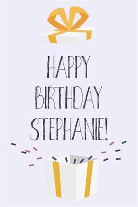 Happy Birthday Stephanie, Thrice Publishing | 9781073407606 | Boeken | bol