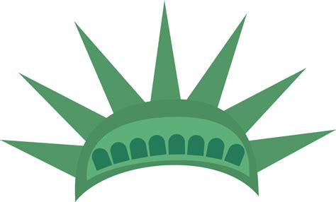 Statue Of Liberty Crown Template This Craft Is Perfect For A Unit On American Symbols Or For The ...