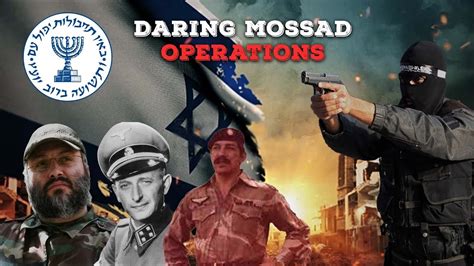 7 Unbelievable MOSSAD Operations That Shocked the World | ISRAEL - YouTube