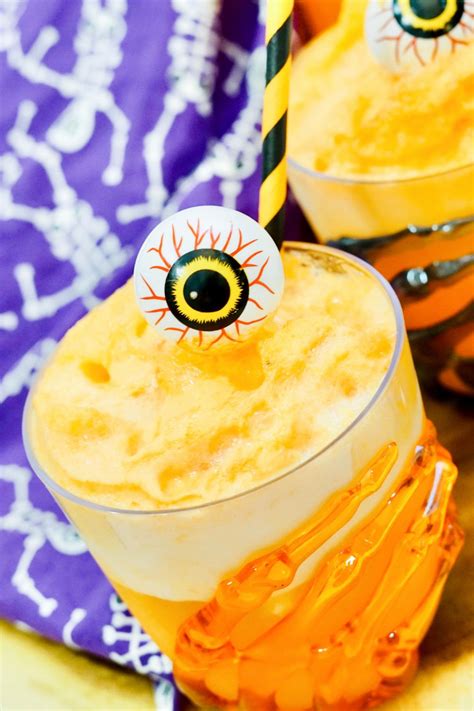 Screamtastic Halloween Fanta Floats • Bake Me Some Sugar