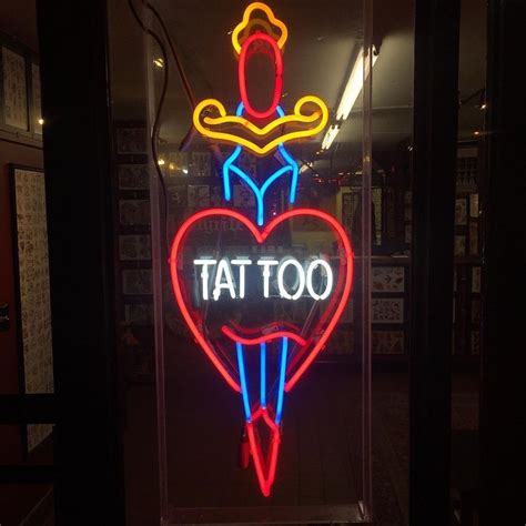 Tattoo Heart Shape Neon Sign Real Neon Light Z1359 | Neon signs, Neon tattoo, Heart tattoo